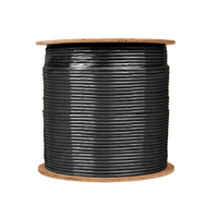 کابل شبکه نگزنس cat6 SFTP Outdoor فلوک مغزی تمام مس ( 500 متری ) Single Jacket